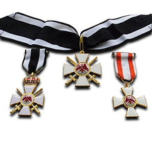 Carica l'immagine nel visualizzatore di Gallery, Ordine dell' aquila read 2 nd Class + 3rd 3 x Medal set: imperial...