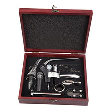 Carica l'immagine nel visualizzatore di Gallery, Set Apribottiglie,Smaier Cavatappi a Coniglio, Kit Accessori per Of 9 - Ilgrandebazar