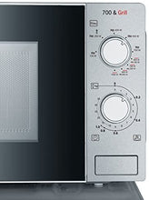 Carica l'immagine nel visualizzatore di Gallery, Severin MW7896 Forno a Microonde con Grill 2 in 1, Acciaio Inox/Nero