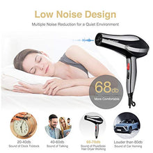 Carica l'immagine nel visualizzatore di Gallery, PluieSoleil Asciugacapelli Professionali con Diffusore 3000W, Phon... - Ilgrandebazar