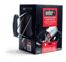 Carica l'immagine nel visualizzatore di Gallery, Weber 17631 - Kit Ciminiera di Accensione + 2 Kg Bricchetti + 3 Cubetti...