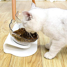 Carica l'immagine nel visualizzatore di Gallery, Makerfire Doppio Gatto Ciotola con Supporto rialzato Pet di Cibo...