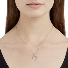 Carica l'immagine nel visualizzatore di Gallery, Swarovski Pendente Creativity Circle, Cristallo Bianco, Rodiato, da Donna - Ilgrandebazar