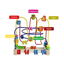 Carica l'immagine nel visualizzatore di Gallery, Fajiabao Giocattoli Rotolamento Bead Maze Roller Coaster Giochi di Legno... - Ilgrandebazar