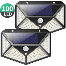 Carica l'immagine nel visualizzatore di Gallery, Luce Solare Esterno, Kilponen 100 LED Lampada con 100LED-2 Pezzi - Ilgrandebazar