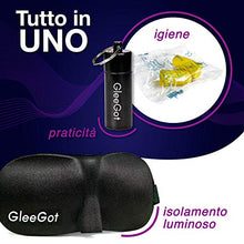 Carica l'immagine nel visualizzatore di Gallery, (50 Paia) Tappi Orecchie Per Dormire Antirumore 38dB |Kit Notte Mascherina... - Ilgrandebazar