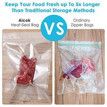 Carica l'immagine nel visualizzatore di Gallery, Aicok Sacchetti per Sottovuoto Alimenti, Rotoli, 2...