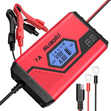 Carica l'immagine nel visualizzatore di Gallery, Suaoki ICS7+ Caricabatteria Mantenitore 12V (7A Veloce/3.5A Lento) 7A - Ilgrandebazar