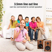 Carica l'immagine nel visualizzatore di Gallery, 1 BY ONE Microfono Wireless per Karaoke, Sistema Portatile 4 in 1, Rosa - Ilgrandebazar