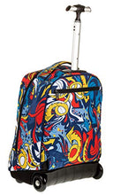 Carica l'immagine nel visualizzatore di Gallery, Big Trolley Appack Hashtag, 35 Lt, Rosso, Sistema 2in1 Zaino con Rosso