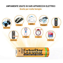 Carica l'immagine nel visualizzatore di Gallery, EXTRASTAR Batterie alcaline AAA 1.5 Volt, Performance, Confezione da 16,