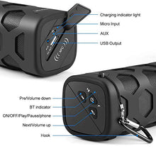 Carica l'immagine nel visualizzatore di Gallery, Cassa Bluetooth Portatile, 20W Motast Speaker Portatili, IP56...