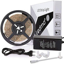 Carica l'immagine nel visualizzatore di Gallery, LEDMO Striscia Led bianco caldo 3000K strisce led impermeabile 600leds+12v - Ilgrandebazar