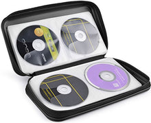 Carica l'immagine nel visualizzatore di Gallery, Porta CD,Coofit Borsa CD Wallet Custodia Protettiva Portatile di nero