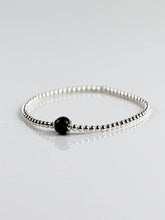 Carica l'immagine nel visualizzatore di Gallery, Su Coccu - Bracciale tradizionale sardo, amuleto. Argento925 (Nero)