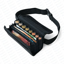 Carica l'immagine nel visualizzatore di Gallery, Borsa da Cameriere - Portafoglio di cameriere incl. 8 scomparti black