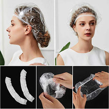 Carica l'immagine nel visualizzatore di Gallery, 200 Pezzi Cuffie da Doccia Monouso per Cappelli Trasparenti di Plastica per... - Ilgrandebazar