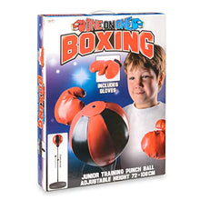 Carica l'immagine nel visualizzatore di Gallery, Toyrific Sacco Boxe Bambino - Bag PRO per Bambini con Guantoni nero