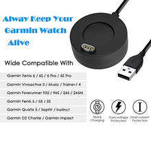 Carica l'immagine nel visualizzatore di Gallery, KIMILAR Caricatore compatibile Garmin Vivoactive 3 / 3 Music / 4 / 4S,... - Ilgrandebazar