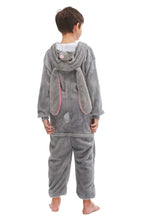 Carica l'immagine nel visualizzatore di Gallery, Pigiama Kigurumi Animale Costume per Altezza 168-178cm, Coniglio Grigio