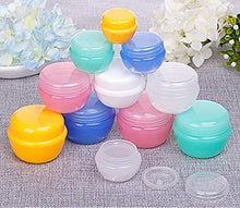 Carica l'immagine nel visualizzatore di Gallery, 24 pezzi contenitori cosmetici vuoti vasetti da viaggio in plastica per...