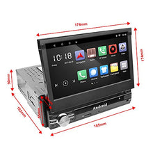 Carica l'immagine nel visualizzatore di Gallery, Ezonetronics 1 Din 2G DDR3 / 16GB 7 '' Flip Out Touch Screen Android 2G+16G