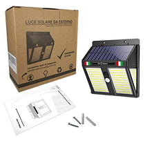 Carica l'immagine nel visualizzatore di Gallery, 【GARANZIA A VITA】Luce Solare LED Esterno, EcoFuture 250 LED, Lampada Solare...