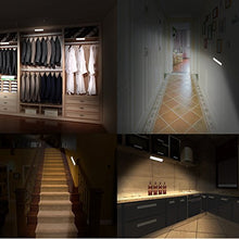 Carica l'immagine nel visualizzatore di Gallery, MOSTON Luce a LED Magnetica Ricaricabile con USB|10 Argento-base-2 Pacchi