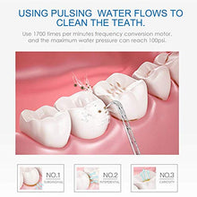Carica l'immagine nel visualizzatore di Gallery, Idropulsore Dentale Professionale,TUREWELL Irrigatore Orale Getto Bianco
