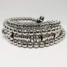 Carica l'immagine nel visualizzatore di Gallery, Bracciale 3 in 1 collana corta e lunga Antiallergico Pietre Naturali... - Ilgrandebazar