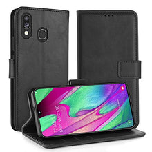 Carica l'immagine nel visualizzatore di Gallery, Simpeak Custodia Compatibile per Samsung Galaxy A40 5,9", Cover Nero
