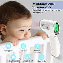 Carica l'immagine nel visualizzatore di Gallery, Termometro Digitale senza Contatto JUMPER Bambino Grigio