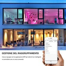 Carica l'immagine nel visualizzatore di Gallery, Lampadina intelligente Aunics 2 Pezzi Smart per Alexa, Google...