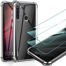 Carica l'immagine nel visualizzatore di Gallery, Leathlux Cover Xiaomi Redmi Note 8T Custodia Trasparente + 2 × - Ilgrandebazar