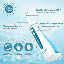 Carica l'immagine nel visualizzatore di Gallery, Idropulsore Dentale Portatile, NICWELL Irrigatore Orale Professionale 4...