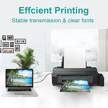 Carica l'immagine nel visualizzatore di Gallery, [3M]Cavo Stampante 3 Metri , POSUGEAR USB 2.0 Cavetto Placcato oro per...