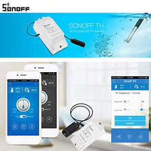 Carica l'immagine nel visualizzatore di Gallery, Docooler, telecomando Sonoff TH10 WiFi Smart Temp.Control, impermeabile - Ilgrandebazar