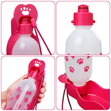 Carica l'immagine nel visualizzatore di Gallery, Anpetbest Dispenser d'Acqua per Cani distributore acqua 11 oz(325ML), Rosa