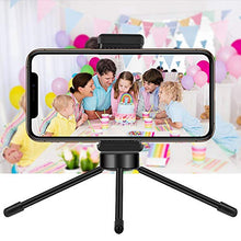 Carica l'immagine nel visualizzatore di Gallery, Selfie Luce LED Anello, 8" Lampada Anulare con Treppiede e Scrivania da