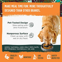Carica l'immagine nel visualizzatore di Gallery, Simply Natural Ciotola per Cane pasti Lenti Cani Eating bowl