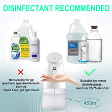 Carica l'immagine nel visualizzatore di Gallery, ANVASK Spruzzatore Automatico Alcool Disinfettante, Touchless Bianco