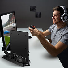 Carica l'immagine nel visualizzatore di Gallery, [PS4 PRO/SLIM / Classico] KingTop Doppia Stazione Ricarica Controller con...