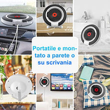 Carica l'immagine nel visualizzatore di Gallery, Lettore CD, CD Player Bluetooth con Radio Altoparlanti HiFi Bianco
