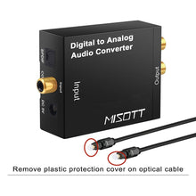 Carica l'immagine nel visualizzatore di Gallery, MISOTT Audio Digitale a Convertitore di Analog DAC, SPDIF Toslink Coaxial a... - Ilgrandebazar