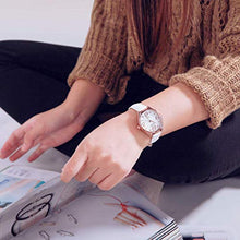 Carica l'immagine nel visualizzatore di Gallery, Comtex Orologio analogico da polso donna,cinturino in pelle,impermeabile... - Ilgrandebazar