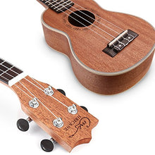 Carica l'immagine nel visualizzatore di Gallery, Hricane Ukulele Soprano Professionale Opaco Kit con Busta