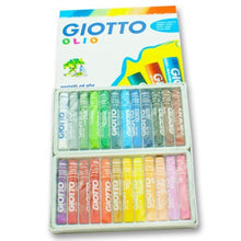 Carica l'immagine nel visualizzatore di Gallery, Giotto pastelli ad olio in astuccio da 24 colori