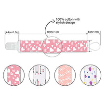 Carica l'immagine nel visualizzatore di Gallery, Ciuccio Clip Baby, Catena Clips in Plastica Infantile, Clipe Ragazze - Ilgrandebazar