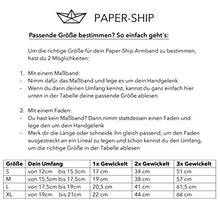 Carica l'immagine nel visualizzatore di Gallery, 'Paper-Ship Arm Band "NAPOLI I – Antico – -echleder intrecciato marrone con... - Ilgrandebazar