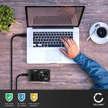 Carica l'immagine nel visualizzatore di Gallery, CELLONIC® Cavo USB compatibile con Nikon D5500 D5300 D5200 D5100 D5000 D750... - Ilgrandebazar